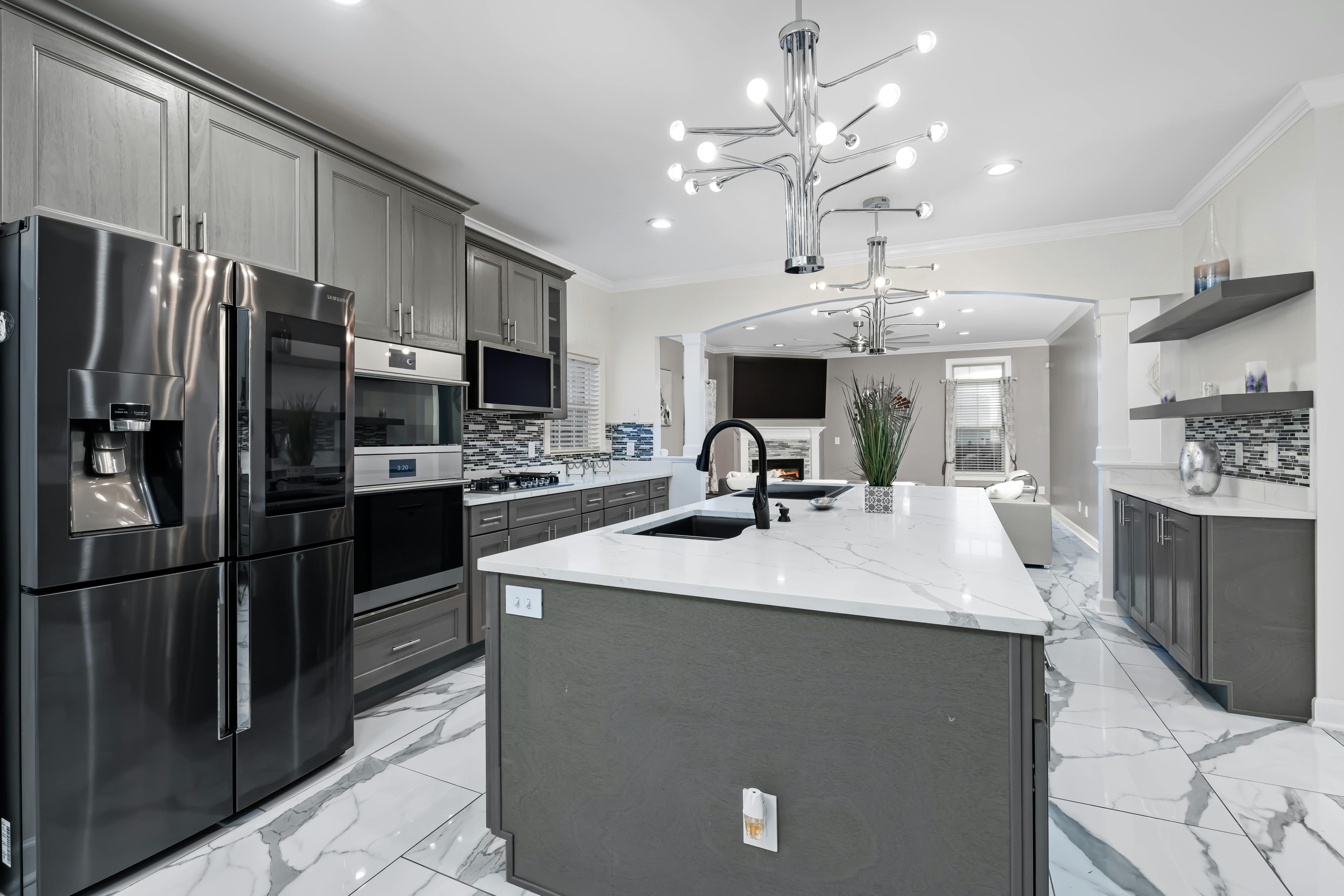 Stylish kitchen renovation Toronto with modern design and quality materials